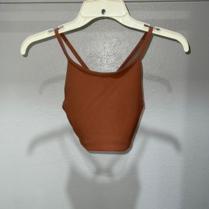 Lululemon Bra tan/rust color